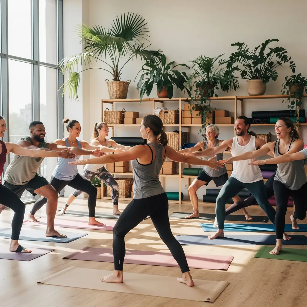 Zbliżenie na osobę wykonującą pozycję psa z głową w dół, skupioną i zrelaksowaną.